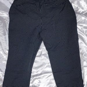 Women’s square print pants